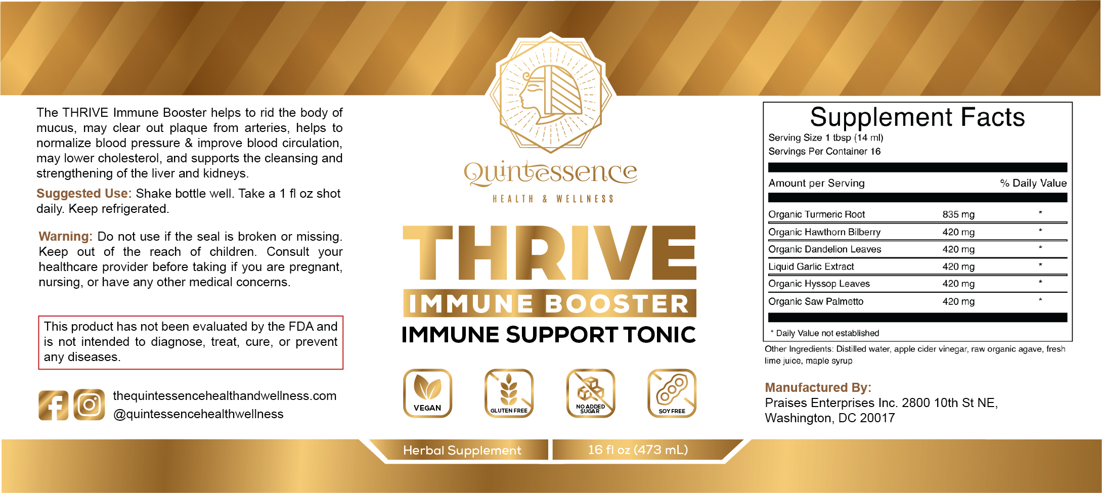 Thrive Immune Booster