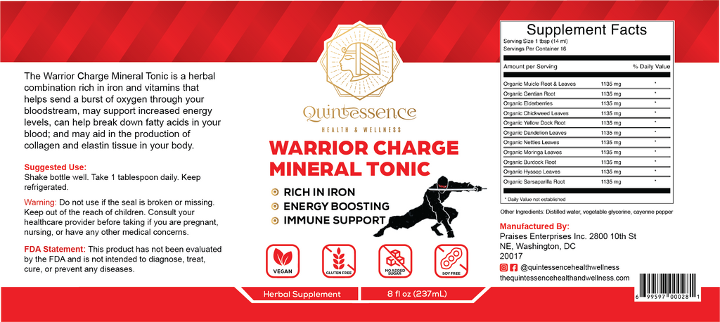 Warrior Charge Minerals
